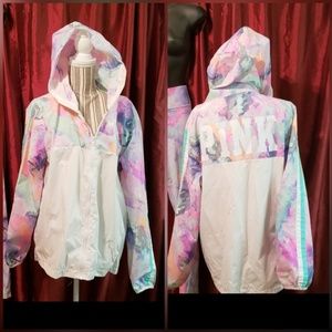 VS Pink watercolor jacket